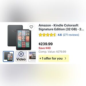 Kindle Signature Colorsoft